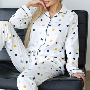 Cotton Love Printed Pyjamas Set For Women