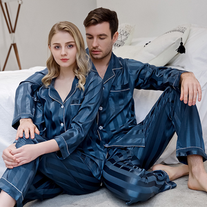 Couple Satin Pyjamas Set