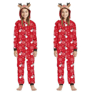 Jumpsuit with hoodie Matching family Christmas Pyjama Set