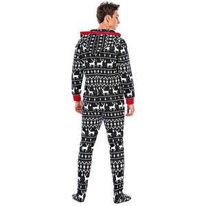 christmas-printed-men-Pyjamas-with-hoodie