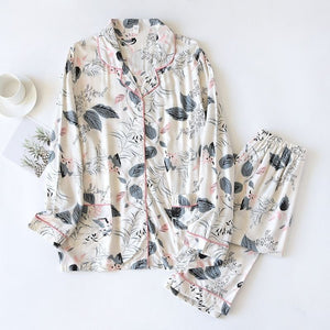 Owl Print Pyjamas Set