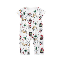 Load image into Gallery viewer, White Santa Matching Family Pyjamas
