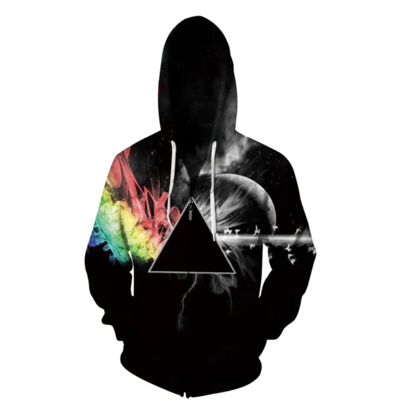 Unisex Rainbow Prism Hoodie