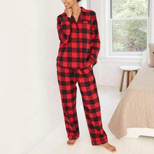 Load image into Gallery viewer, check-Pyjama-set-for-women
