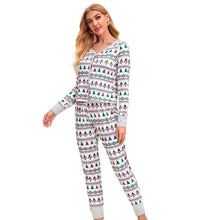 Load image into Gallery viewer, christmas-printed-Pyjama-set-for-women
