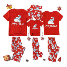 Load image into Gallery viewer, Christmas Hat Printed Family Pyjama Set
