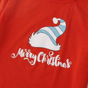 Christmas Hat Printed Family Pyjama Set