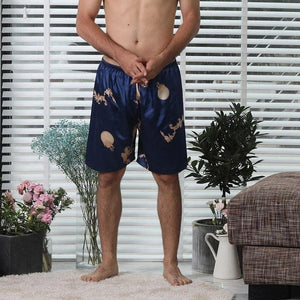 Silk Sleep Shorts for Men