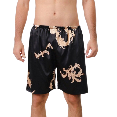 Silk Sleep Shorts for Men