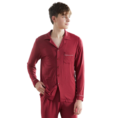 Men Long Sleeve Pyjama Set